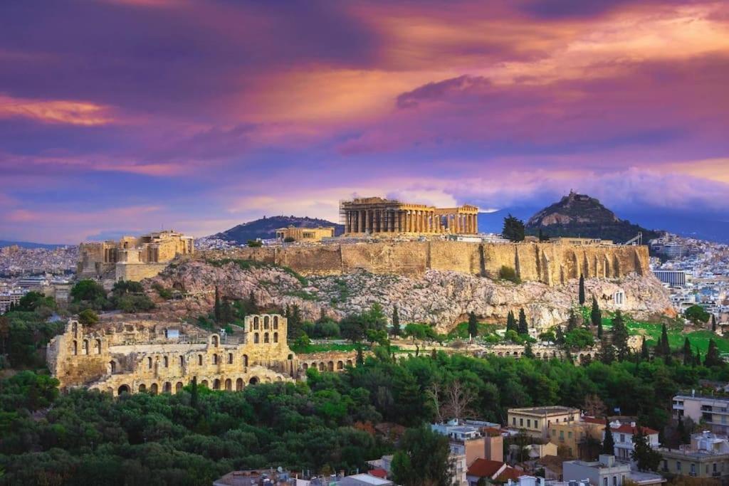 Spacious Beauty In Athens, 55M2, Metro 7' Exterior photo